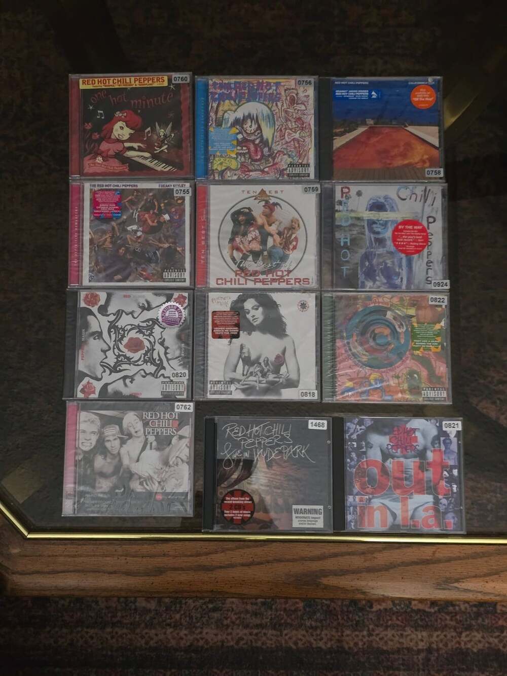 Red Hot Chili Peppers 12 CD Lot Blood Sugar Sex Magik Californication Live